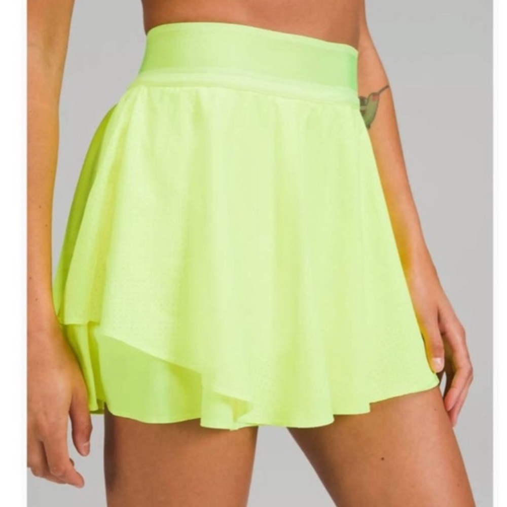lululemon athletica Neon Yellow Skort - Picture 4 of 14